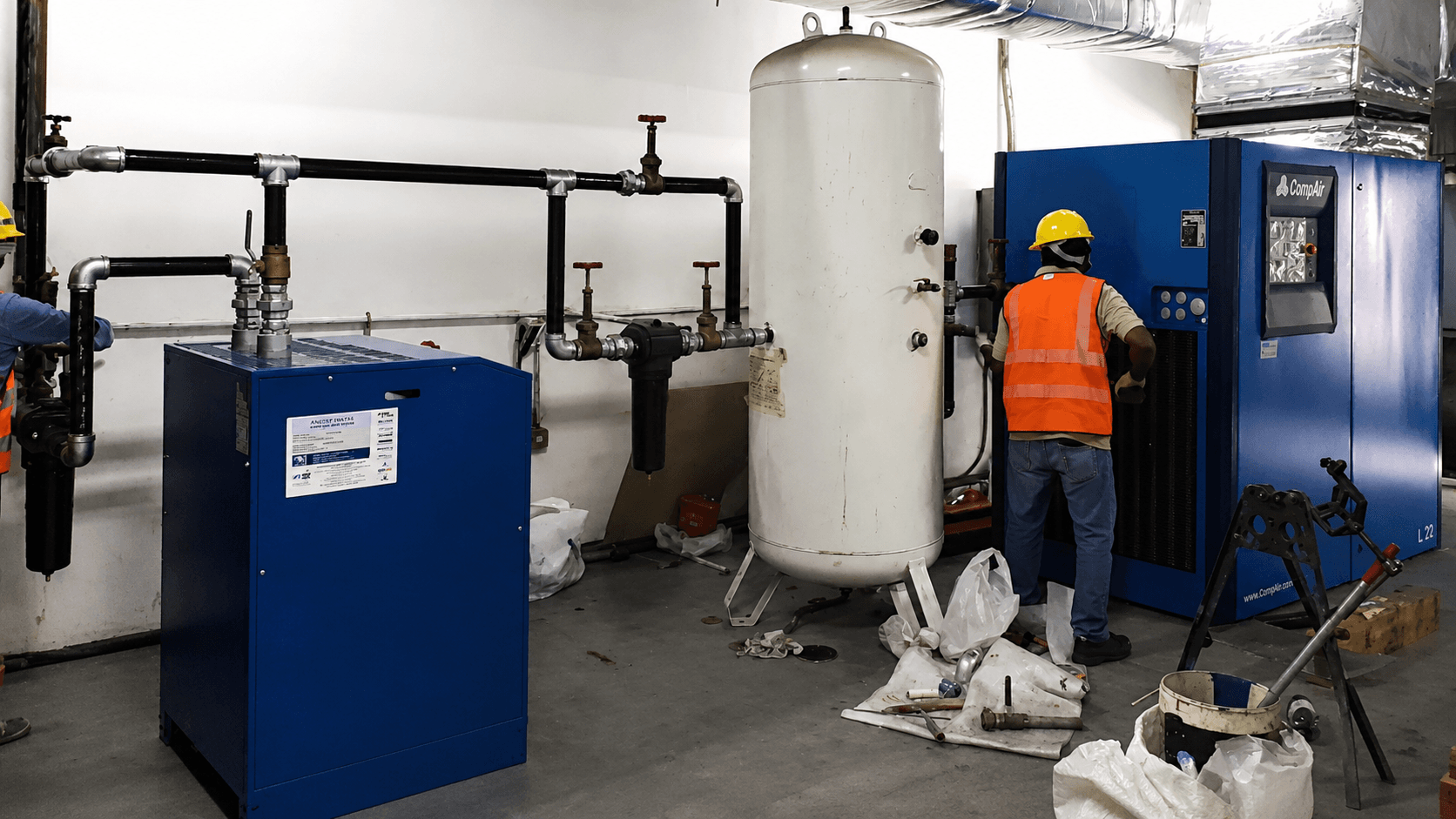 Compressor Installation & Piping Commissioning